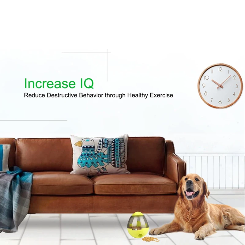 Interactive Cat Toy IQ Treat Ball Smarter Pet Toys Food Ball Food Dispenser For Cats Playing Training Balls Pet Supplies