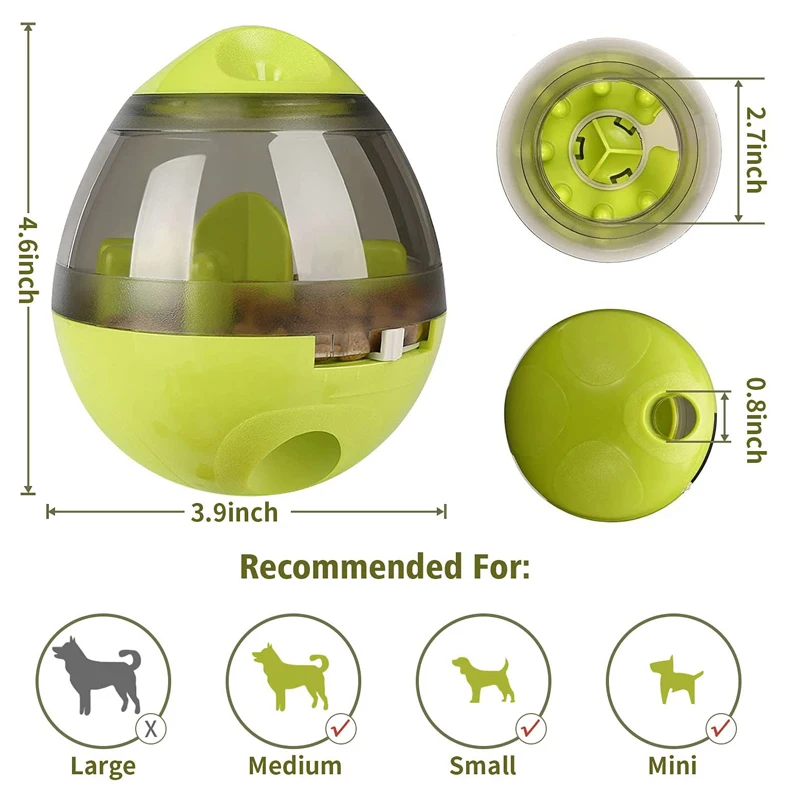 Interactive Cat Toy IQ Treat Ball Smarter Pet Toys Food Ball Food Dispenser For Cats Playing Training Balls Pet Supplies