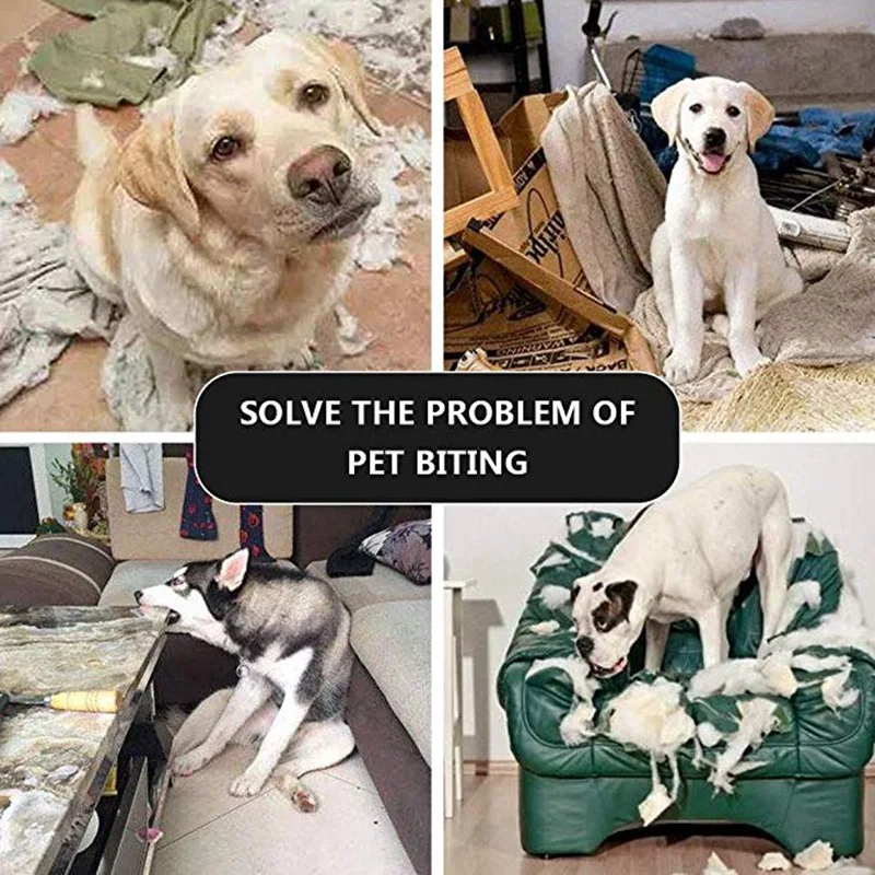 Durable Dog Training Tug Toy Dog Bite Stick Pillow Puppy Toy with Rope Handles Large Dog Training Interactive Play Chewing Toys