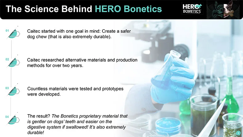 CAITEC Dog Toys Chewing Bone Toy Durable Bite Resistant Great for Tossing and Chasing Suitable for Small to Large Dogs