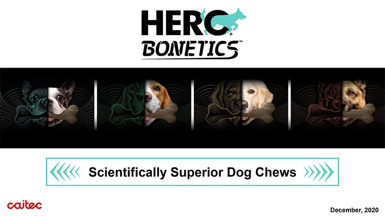 CAITEC Dog Toys Chewing Bone Toy Durable Bite Resistant Great for Tossing and Chasing Suitable for Small to Large Dogs