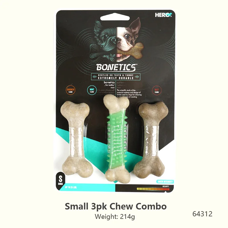 CAITEC Dog Toys Chewing Bone Toy Durable Bite Resistant Great for Tossing and Chasing Suitable for Small to Large Dogs