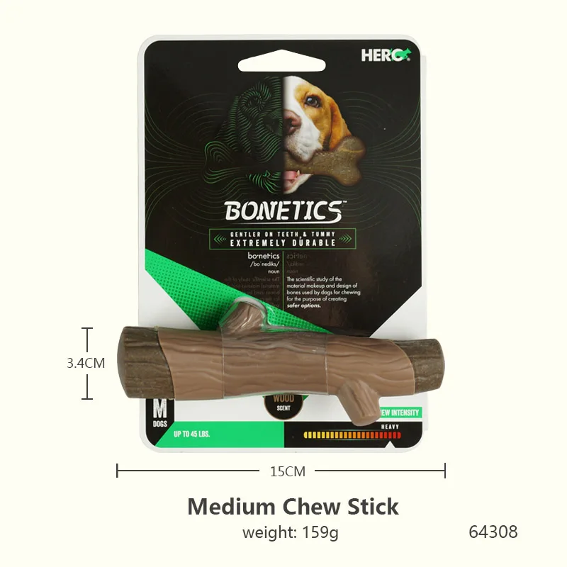 CAITEC Dog Toys Chewing Bone Toy Durable Bite Resistant Great for Tossing and Chasing Suitable for Small to Large Dogs