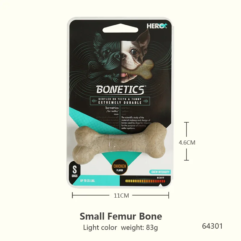 CAITEC Dog Toys Chewing Bone Toy Durable Bite Resistant Great for Tossing and Chasing Suitable for Small to Large Dogs