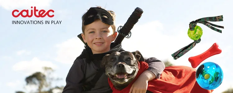 CAITEC Dog Toys Chewing Bone Toy Durable Bite Resistant Great for Tossing and Chasing Suitable for Small to Large Dogs