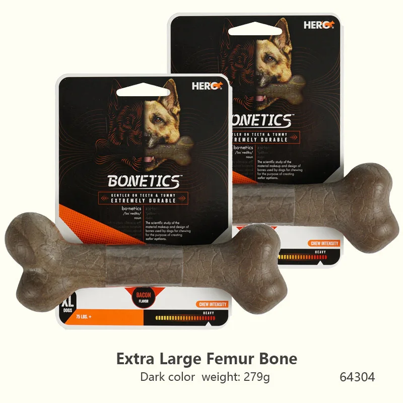 2 femur bone XL dark