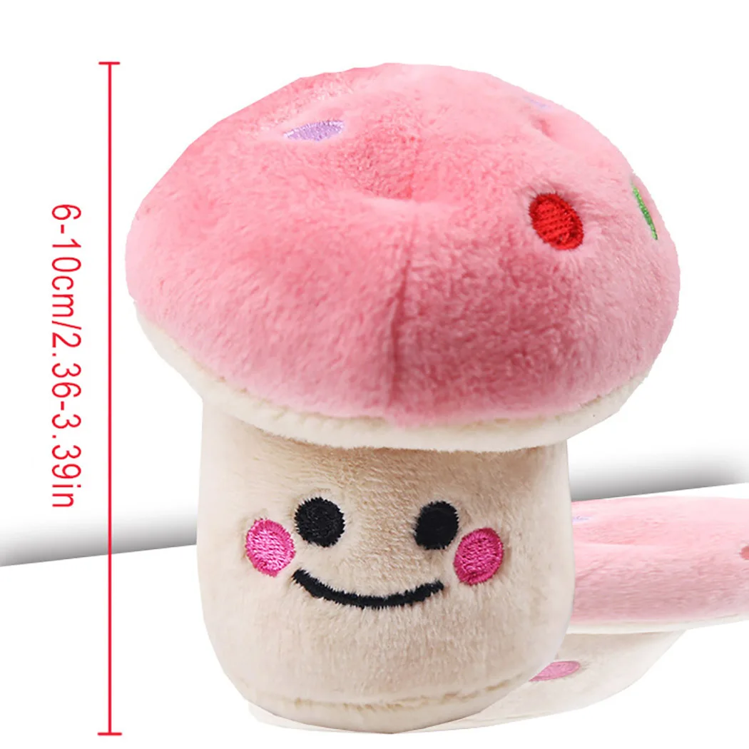 1pc Plush Squeaky Bone Dog Toys Bite-Resistant Clean Dog Chew Puppy Training Toy Soft Banana Carrot And Vegetable Pet Supplies