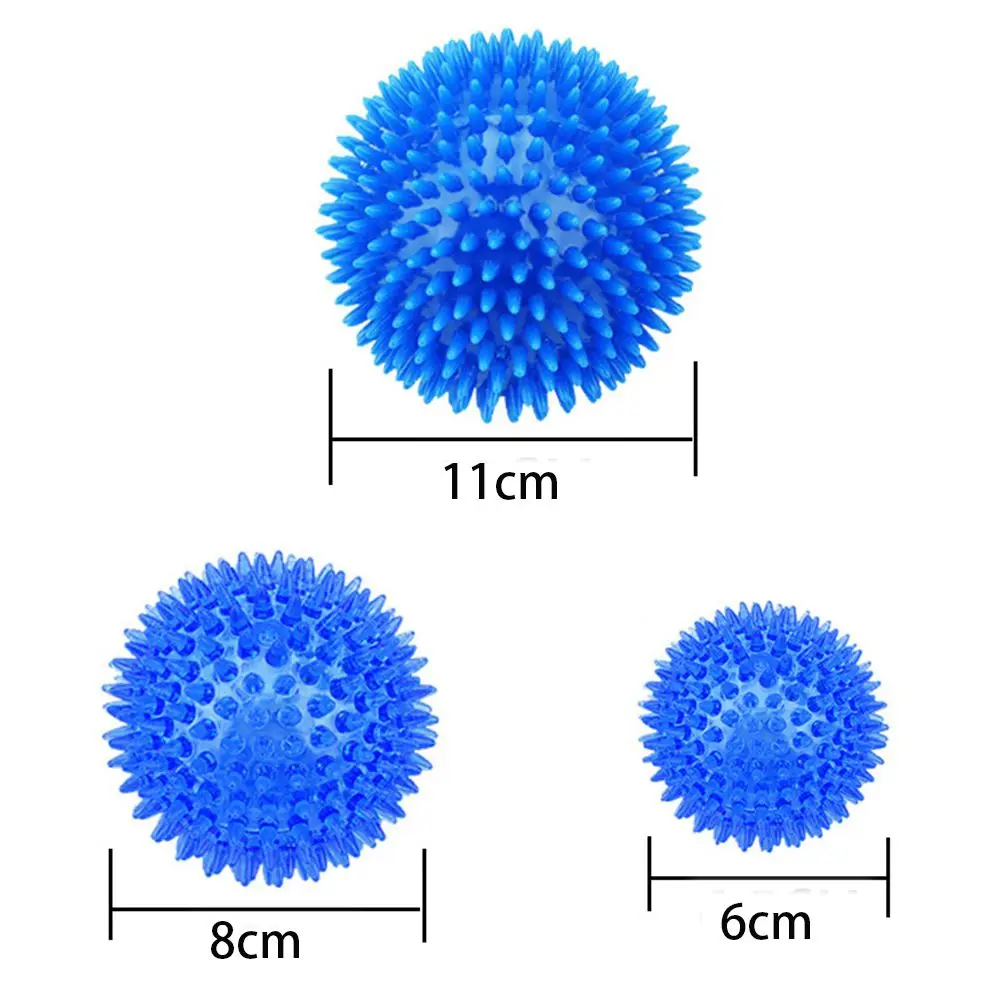 Squeaky Balls for Dogs, Fetch Balls for Dogs Rubber Bright Colors TPR Puppy Chew Toys Dog Balls
