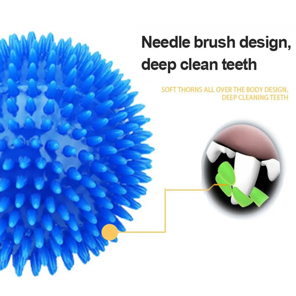 Squeaky Balls for Dogs, Fetch Balls for Dogs Rubber Bright Colors TPR Puppy Chew Toys Dog Balls