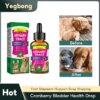 Cranberry Bladder Health Drop Dog Urinary Tract Infection Supplement Bladder Stone Remover Promote Kidney Health Pet Health Care