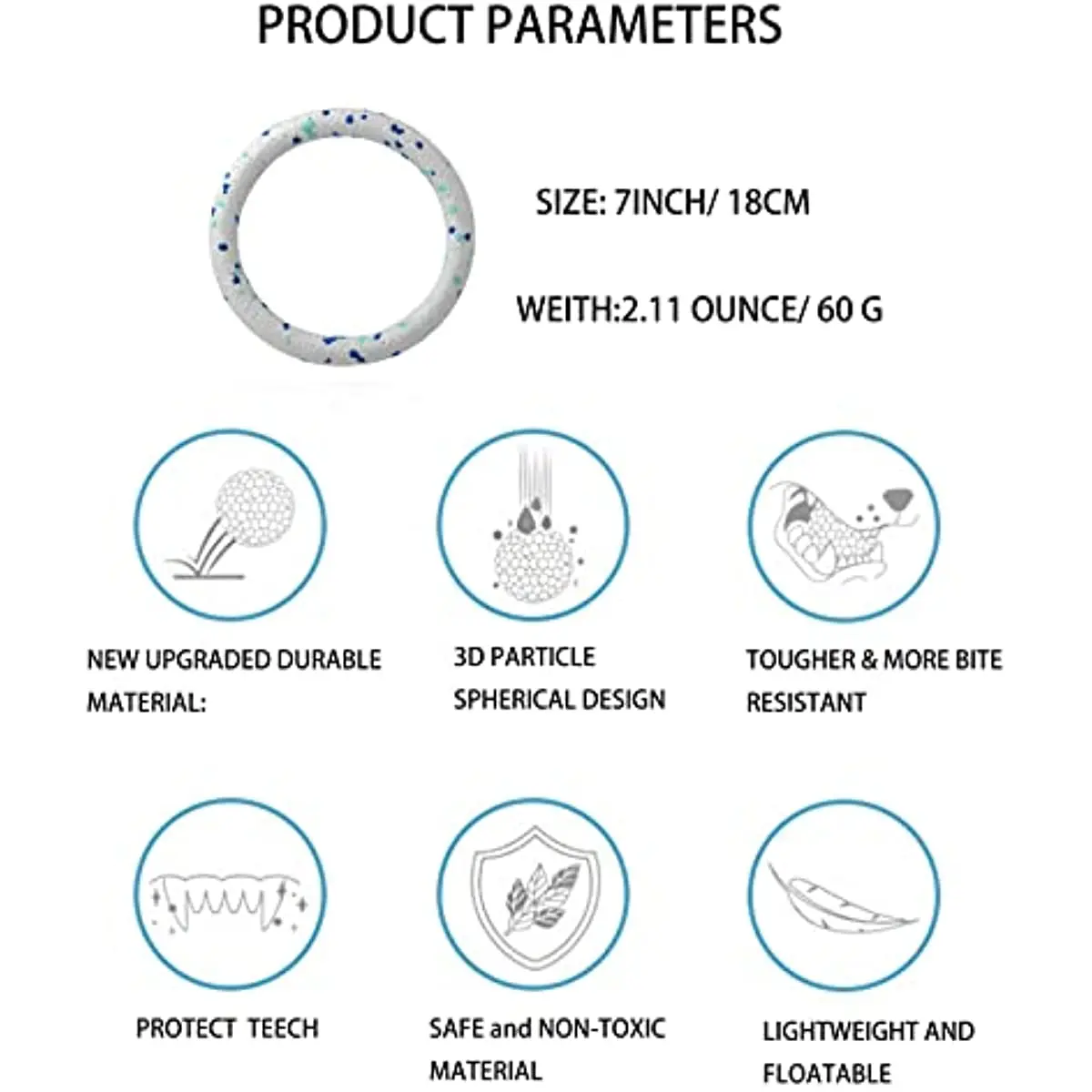 Dog Bite Ring Toys for Aggressive Chewers DurableDog Bite Ring Toys for Small Medium Dogs To Fetch Chew Play Dog Accessories Dog Bite Ring Toys for Aggressive Chewers DurableDog Bite Ring Toys for Small Medium Dogs To Fetch Chew Play Dog Accessories