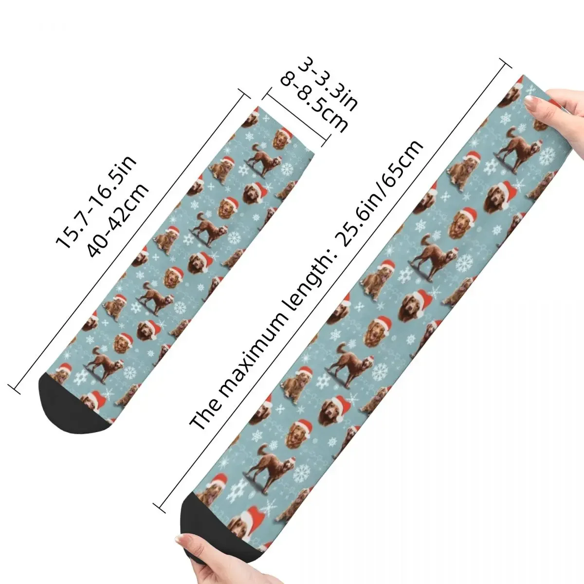 The Christmas Nova Scotia Duck Tolling Retriever Dog Socks valentine gift ideas colored socks Socks Ladies Men's