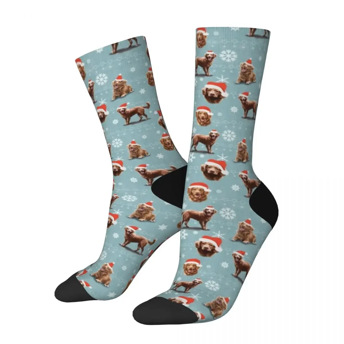 The Christmas Nova Scotia Duck Tolling Retriever Dog Socks valentine gift ideas colored socks Socks Ladies Men's