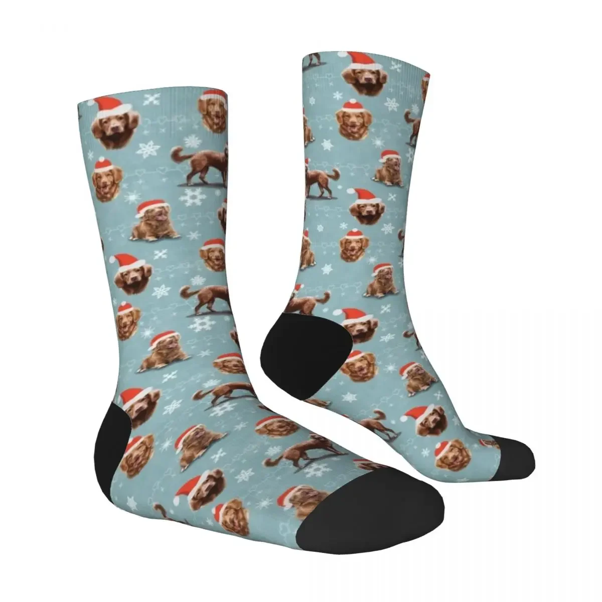 The Christmas Nova Scotia Duck Tolling Retriever Dog Socks valentine gift ideas colored socks Socks Ladies Men's