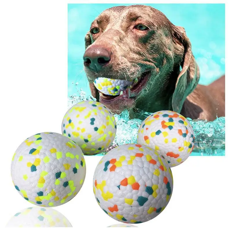 Pet Dog Toy Fetch Ball Light Chew Rubber Ball High Elastic Bite Resistance Interactive Throwing Flying Toys for Dogs Accessories