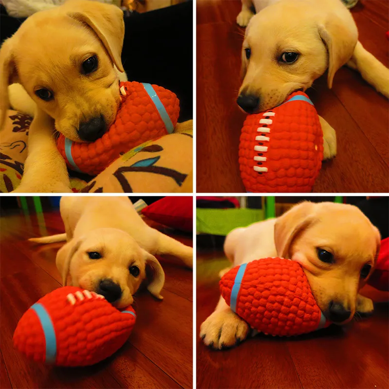 Squeaky Dog Toys Natural Latex Rubber Balls Soft Bouncy Durable for Small Medium Large Dogs Interactive Chew Fetch Play Dog Toy Squeaky Dog Toys Natural Latex Rubber Balls Soft Bouncy Durable for Small Medium Large Dogs Interactive Chew Fetch Play Dog Toy