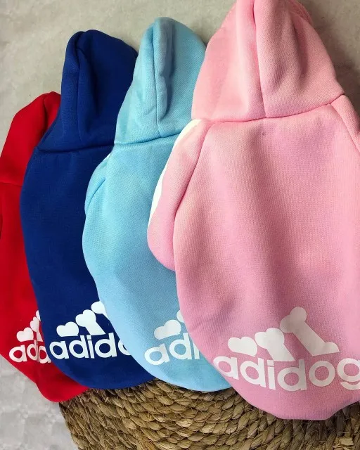 2021 Winter Pet Dog Clothes Dogs Hoodies Fleece Warm Sweatshirt Small Medium Large Dogs Jacket Clothing Pet Costume Dogs Clothes