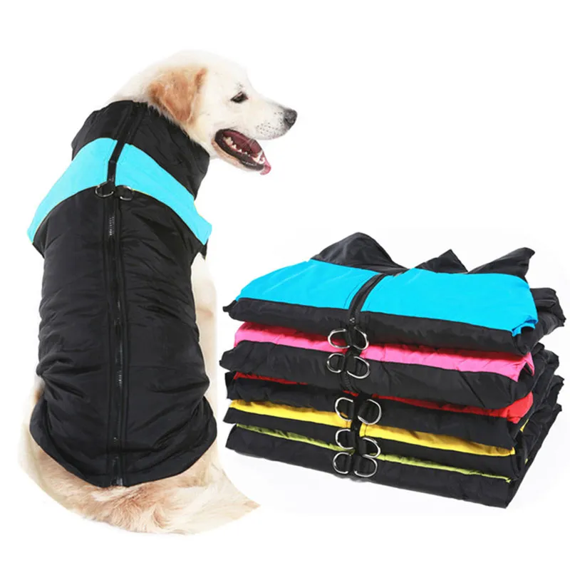 Winter Pet Dog Clothes Warm Big Dog Coat Puppy Clothing Waterproof Pet Vest Jacket For Small Medium Large Dogs Golden Retriever Winter Pet Dog Clothes Warm Big Dog Coat Puppy Clothing Waterproof Pet Vest Jacket For Small Medium Large Dogs Golden Retriever