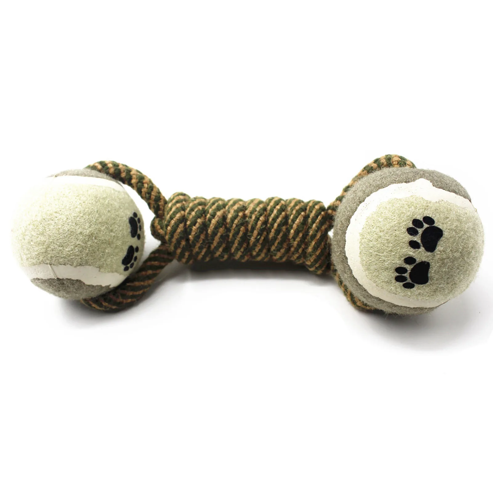 Dogs Interaction Toys Natural Cotton Rope Dog Toys Tough Teething Rope Tug-Of-War & Fetching Bone For Large Small Teething Pets