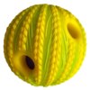Dog rolling sound toys ball wheat grinding teeth bite resistant teeth cleaning pet products molars to relieve boredom