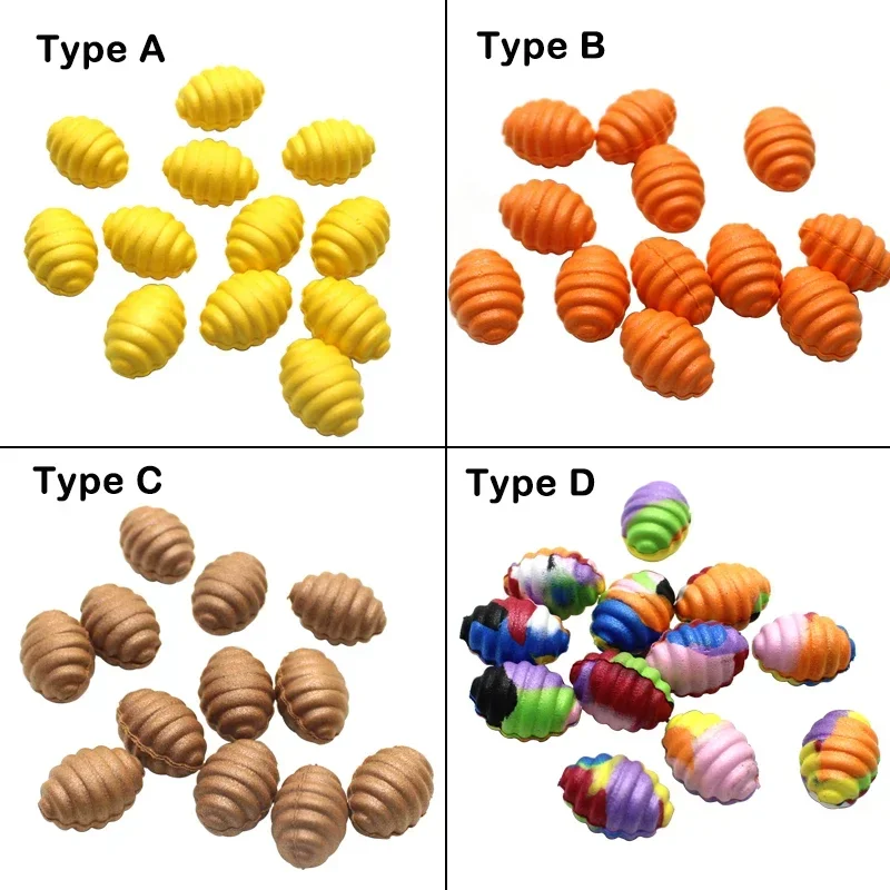 12PCS Carp Fishing Bait Corn Shape Artificial Fake Bait Pop Up Floating Corn Pop Boilies For Carp Rigs Bait Feeder Accessories