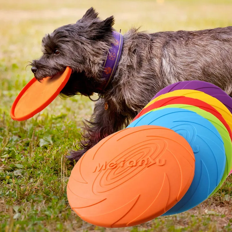Pet Dog Flying Disk Toy Silicone Dog Cat Toy Dog Game Flying Discs Resistant Chew Puppy Training Interactive Pet Supplies Pet Dog Flying Disk Toy Silicone Dog Cat Toy Dog Game Flying Discs Resistant Chew Puppy Training Interactive Pet Supplies