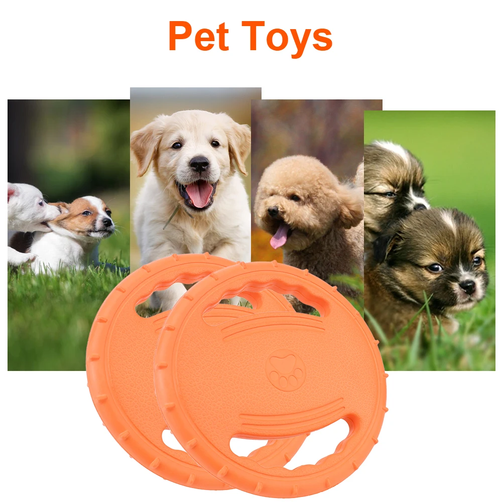 Puppy Interactive Puzzle Tool Pet Training Toy Chewing Flying Saucer Foam Toy Dog Fashion Pet Supplies Cat