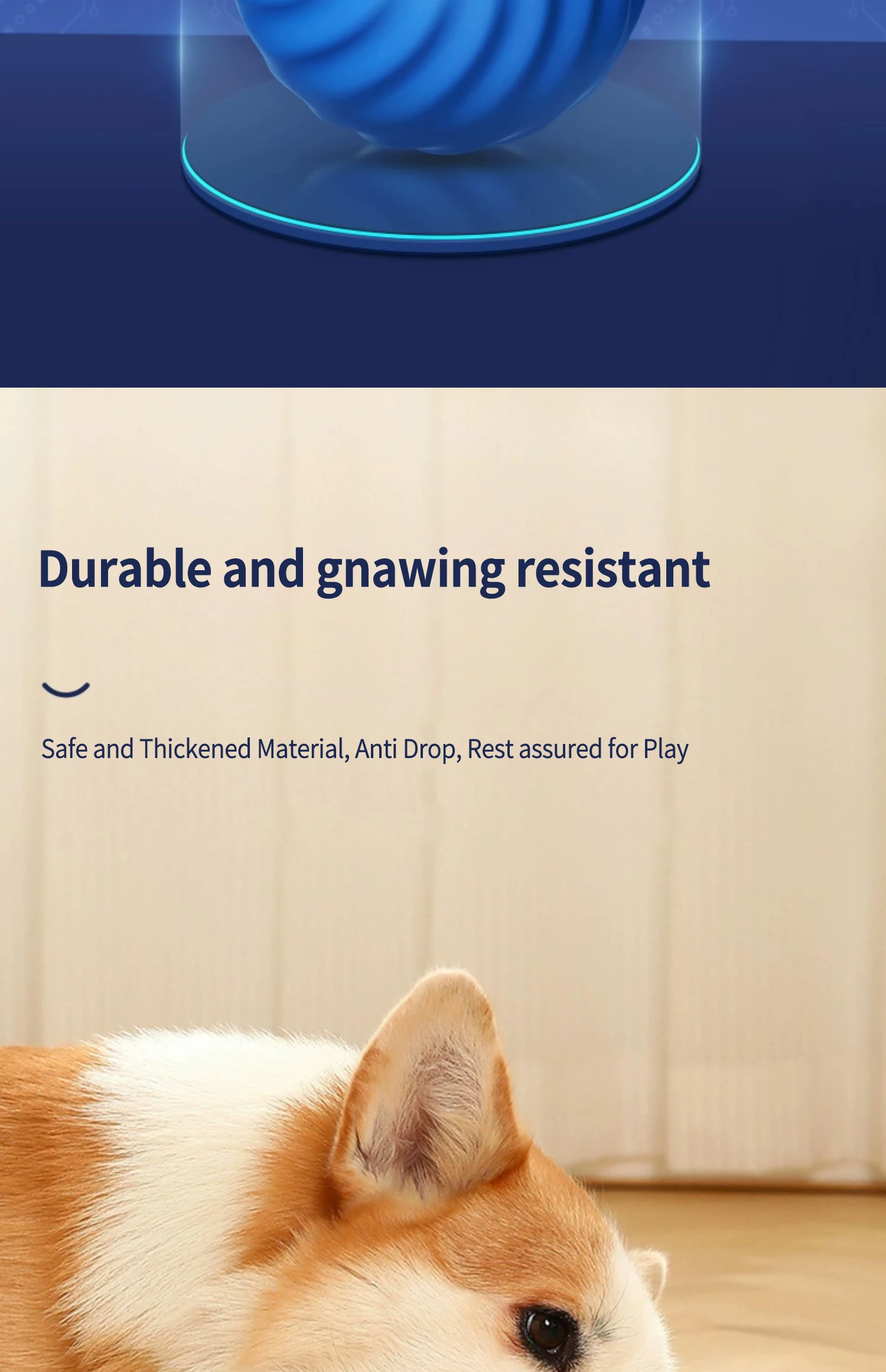 Smart Dog Toy Ball Electronic Interactive Pet Toy Moving Ball USB Automatic Moving Bouncing for Puppy Birthday Gift Cat Product