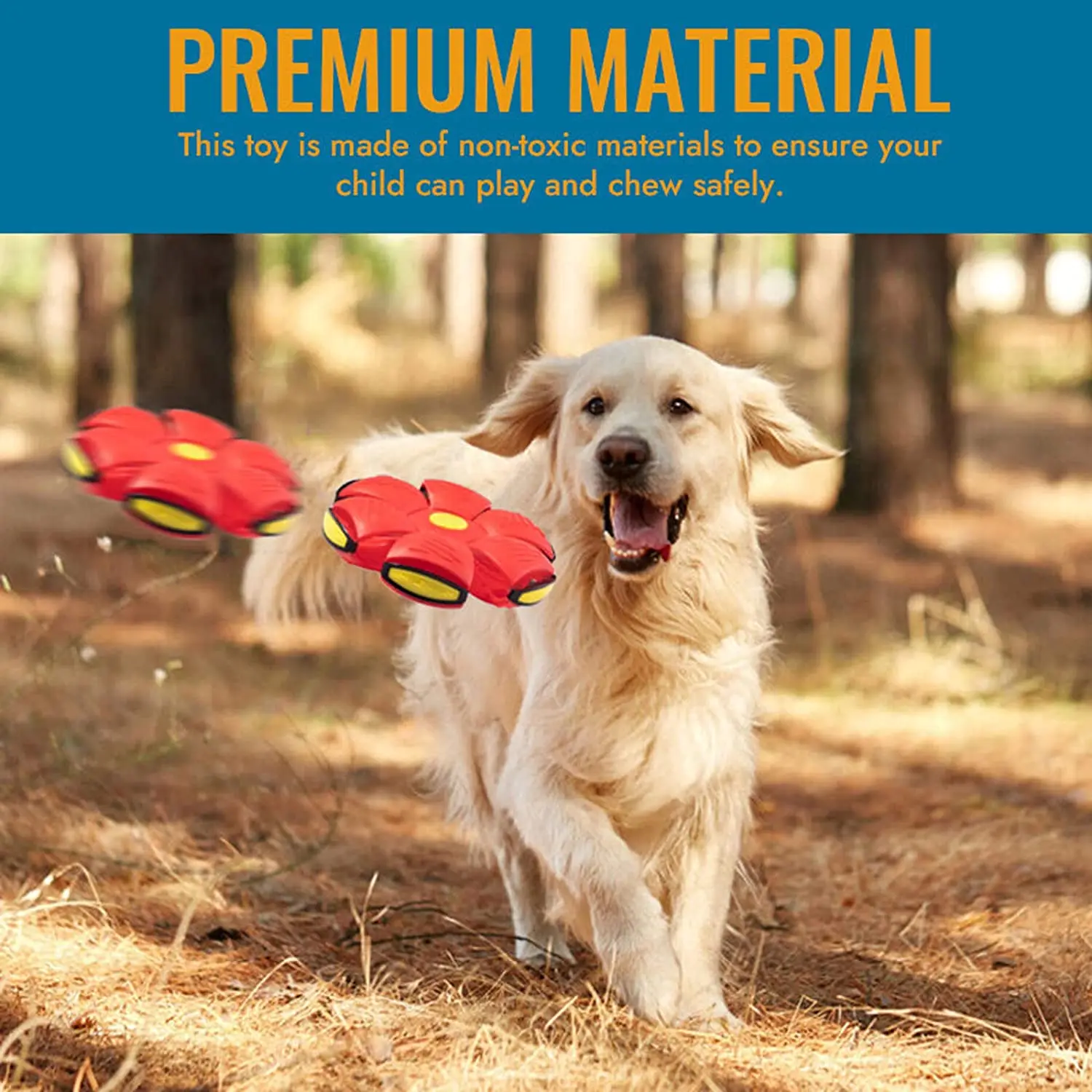 Pet Dog Toys Flying Saucer Ball Magic Deformation UFO TOYS Outdoor Sports Dog Training Equipment Children's Sports Balls