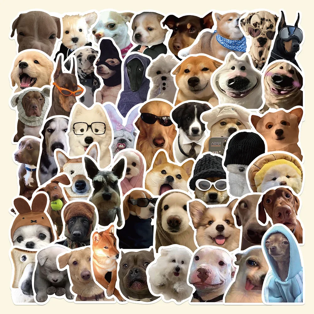 10/30/50PCS Cute MEME Dog Stickers Funny Decals Classic DIY Toy Waterproof for Suitcase Fridge Skateboard Notebook Guitar Gift 10/30/50PCS Cute MEME Dog Stickers Funny Decals Classic DIY Toy Waterproof for Suitcase Fridge Skateboard Notebook Guitar Gift