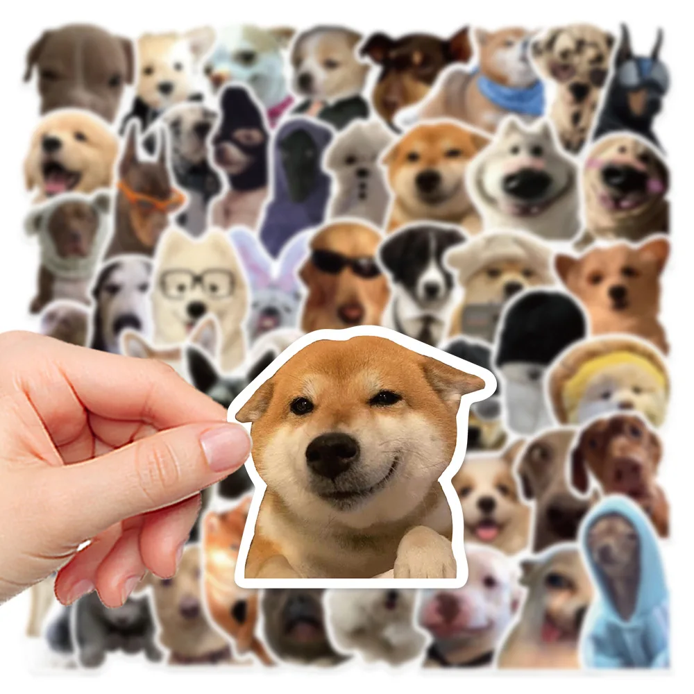 10/30/50PCS Cute MEME Dog Stickers Funny Decals Classic DIY Toy Waterproof for Suitcase Fridge Skateboard Notebook Guitar Gift 10/30/50PCS Cute MEME Dog Stickers Funny Decals Classic DIY Toy Waterproof for Suitcase Fridge Skateboard Notebook Guitar Gift
