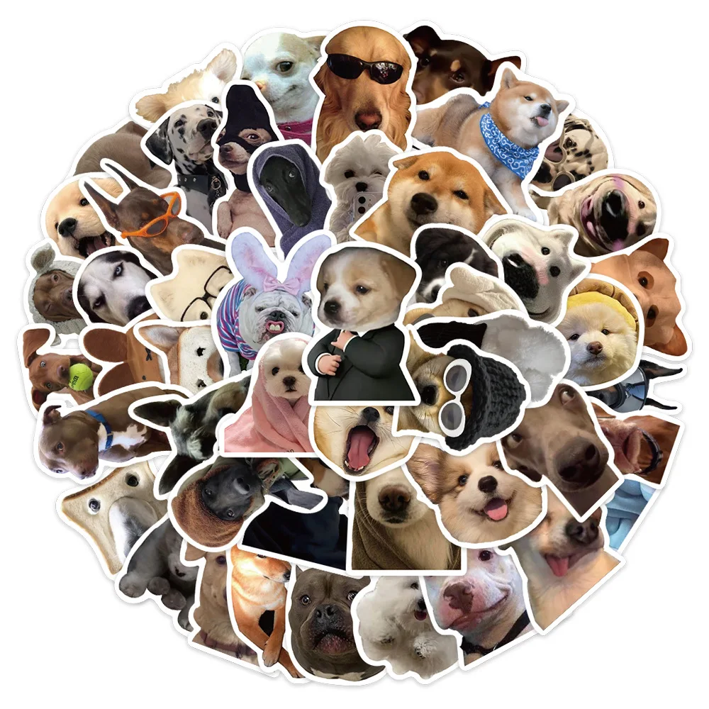 10/30/50PCS Cute MEME Dog Stickers Funny Decals Classic DIY Toy Waterproof for Suitcase Fridge Skateboard Notebook Guitar Gift 10/30/50PCS Cute MEME Dog Stickers Funny Decals Classic DIY Toy Waterproof for Suitcase Fridge Skateboard Notebook Guitar Gift