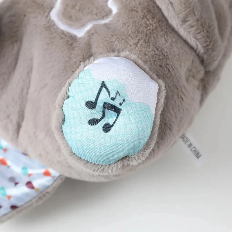 Dropshipping Schlummerotter Sleep Plush Toys Gift Breathing Schlummer Otter Music Appease Gift Plush toys