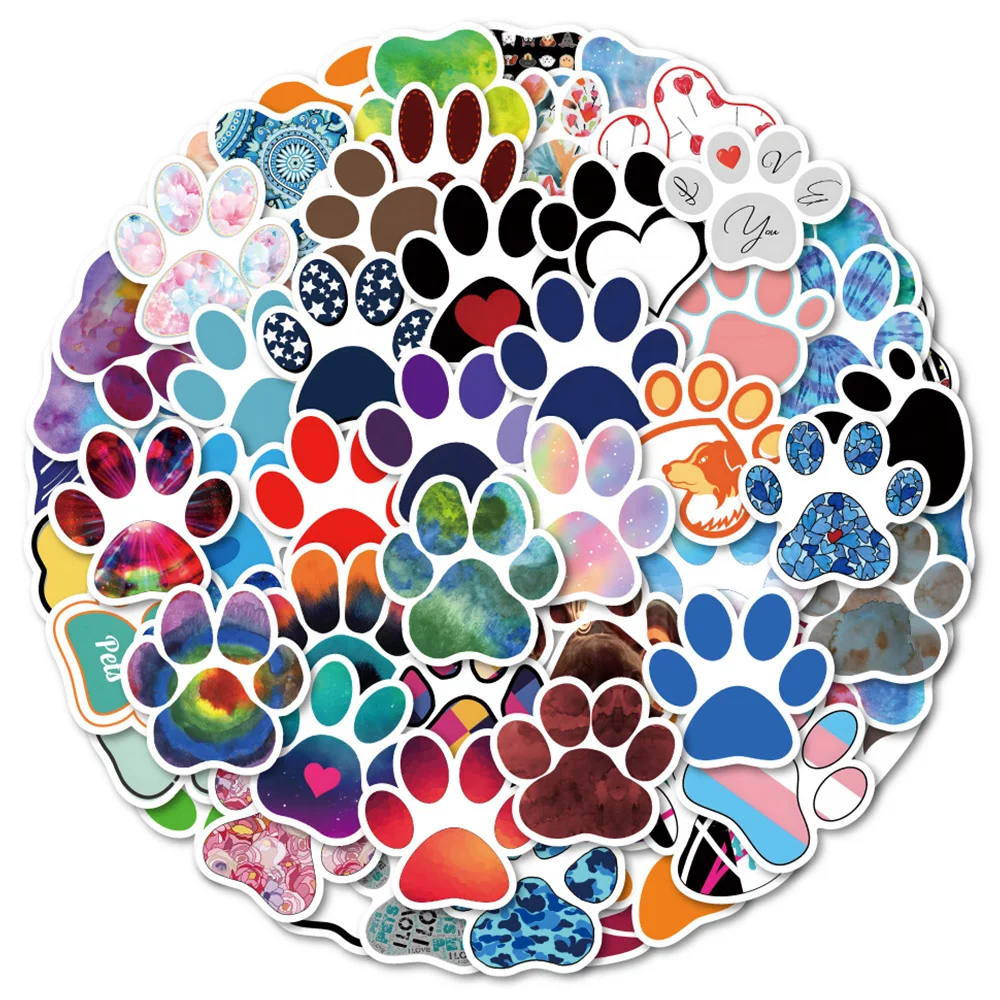 10/30/50pcs Cute Animal Pets Paw Stickers Aesthetic Waterproof Graffiti Water Bottle Skateboard Guitar Dog Cat Paw Sticker Packs 10/30/50pcs Cute Animal Pets Paw Stickers Aesthetic Waterproof Graffiti Water Bottle Skateboard Guitar Dog Cat Paw Sticker Packs