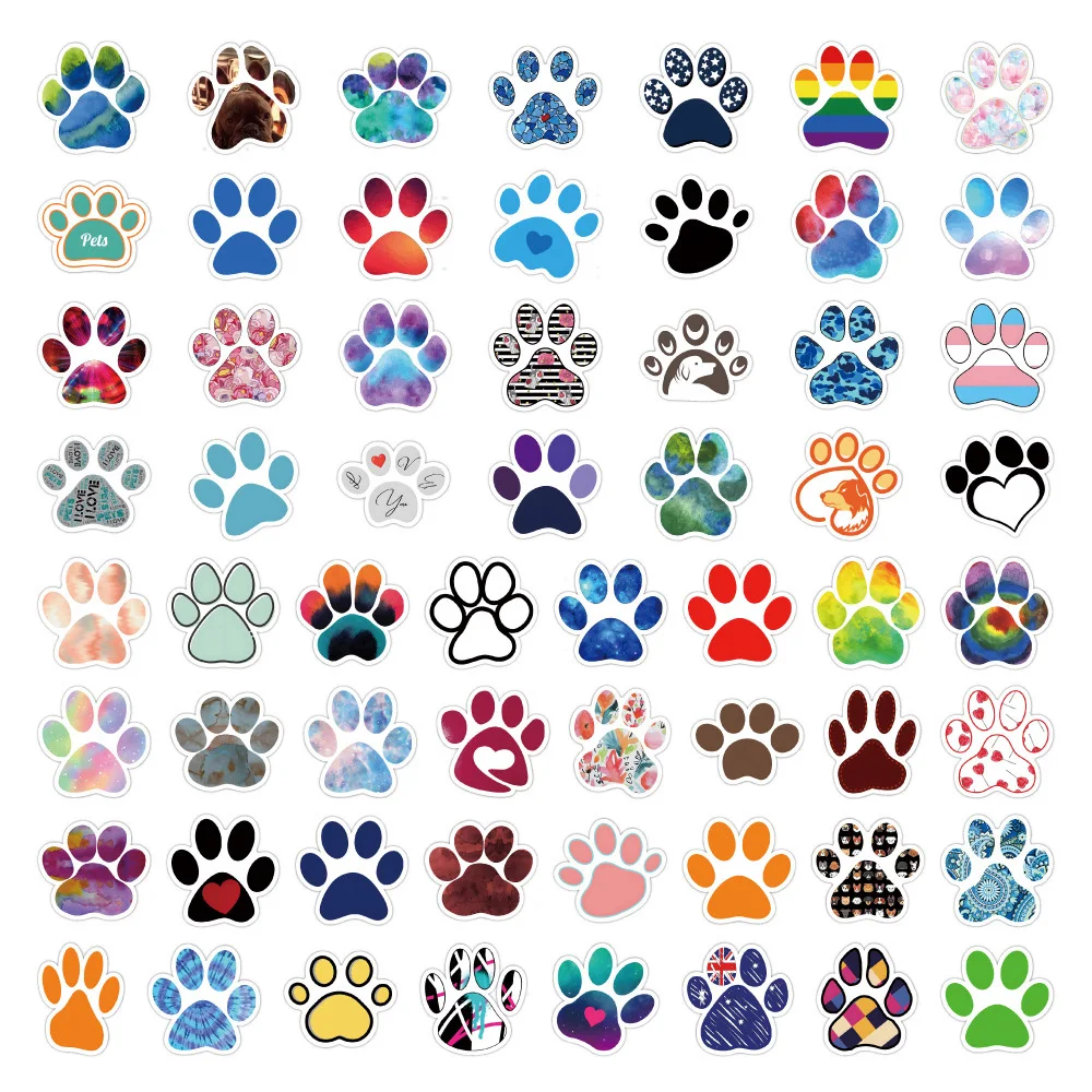 10/30/50pcs Cute Animal Pets Paw Stickers Aesthetic Waterproof Graffiti Water Bottle Skateboard Guitar Dog Cat Paw Sticker Packs 10/30/50pcs Cute Animal Pets Paw Stickers Aesthetic Waterproof Graffiti Water Bottle Skateboard Guitar Dog Cat Paw Sticker Packs