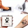 Cat Dog Paw Print Ink Kit Pad Safe Non-toxic Baby Footprints Newborn Shower Handprint Easy Diy Clean Touch Inkless Pet Souvenir