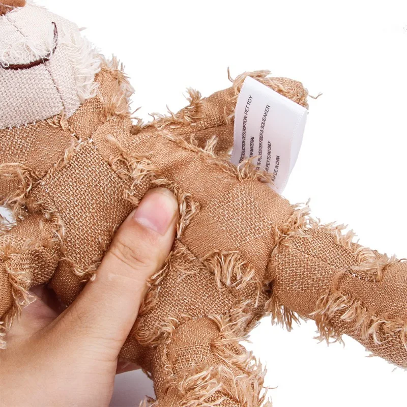Pet Teddy Bear Soundmaking Toy Plush Interactive Dog Toys Grinding Cleaning Teeth Anti Bite Abreact Plaything Bear Pets Supplies Pet Teddy Bear Soundmaking Toy Plush Interactive Dog Toys Grinding Cleaning Teeth Anti Bite Abreact Plaything Bear Pets Supplies