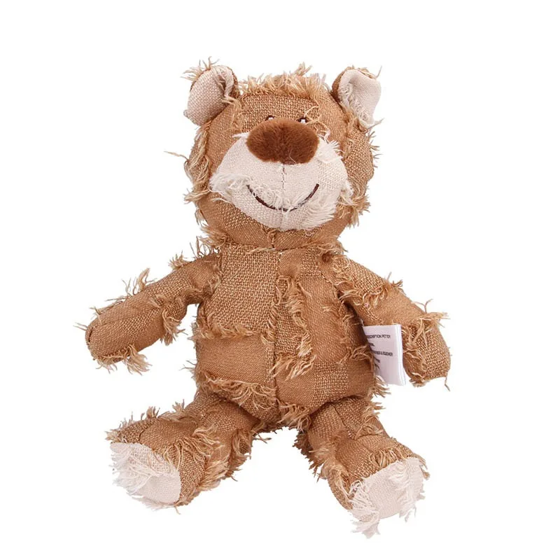 Pet Teddy Bear Soundmaking Toy Plush Interactive Dog Toys Grinding Cleaning Teeth Anti Bite Abreact Plaything Bear Pets Supplies Pet Teddy Bear Soundmaking Toy Plush Interactive Dog Toys Grinding Cleaning Teeth Anti Bite Abreact Plaything Bear Pets Supplies