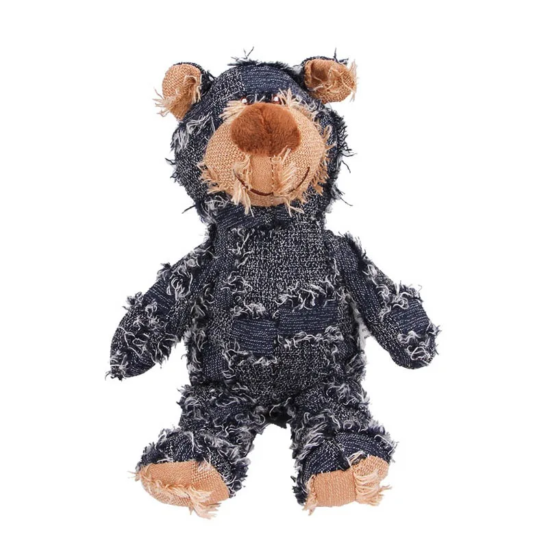 Pet Teddy Bear Soundmaking Toy Plush Interactive Dog Toys Grinding Cleaning Teeth Anti Bite Abreact Plaything Bear Pets Supplies Pet Teddy Bear Soundmaking Toy Plush Interactive Dog Toys Grinding Cleaning Teeth Anti Bite Abreact Plaything Bear Pets Supplies
