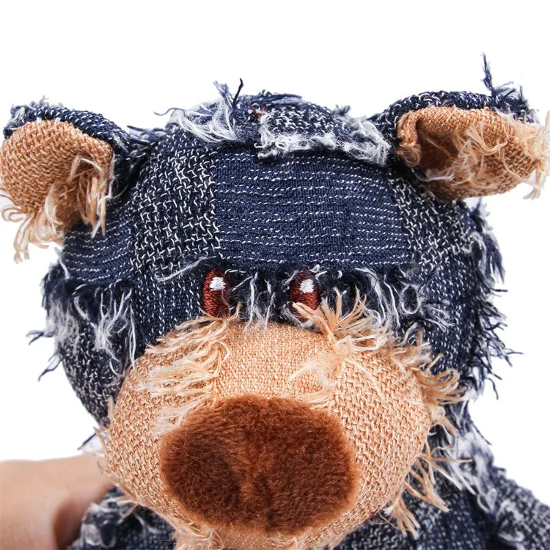 Pet Teddy Bear Soundmaking Toy Plush Interactive Dog Toys Grinding Cleaning Teeth Anti Bite Abreact Plaything Bear Pets Supplies Pet Teddy Bear Soundmaking Toy Plush Interactive Dog Toys Grinding Cleaning Teeth Anti Bite Abreact Plaything Bear Pets Supplies