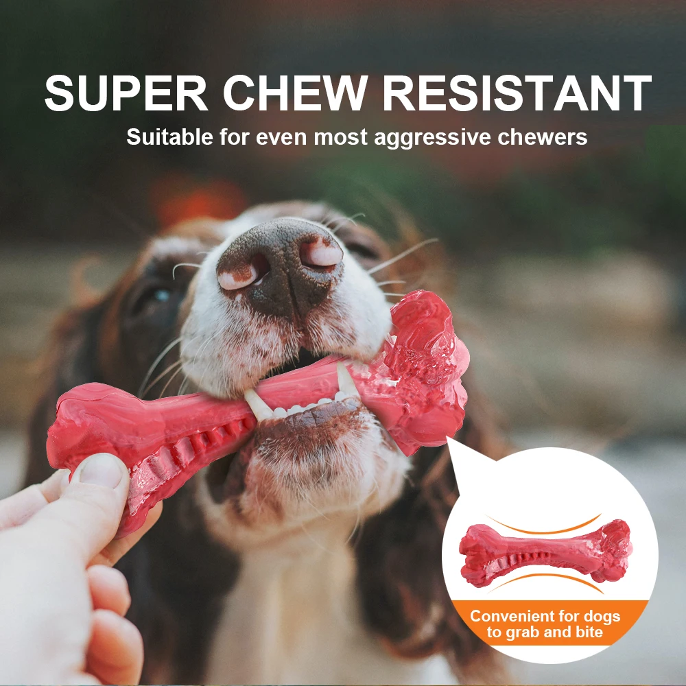 Pet Dog Toy for Chewers Treat Dispensing Durable Rubber Toothbrush Cleaning Toy Puppy Chewing Supplies Dog Accessories Pet Dog Toy for Chewers Treat Dispensing Durable Rubber Toothbrush Cleaning Toy Puppy Chewing Supplies Dog Accessories