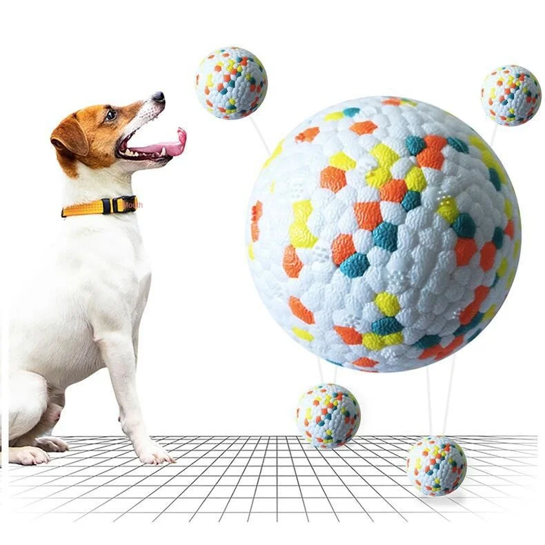1pc Teething Pet Toy Dog Solid Toy Ball Interactive Dog Toy Light Popcorn Ball Dog Ball Light Chew Rubber Ball High Elastic Bite 1pc Teething Pet Toy Dog Solid Toy Ball Interactive Dog Toy Light Popcorn Ball Dog Ball Light Chew Rubber Ball High Elastic Bite