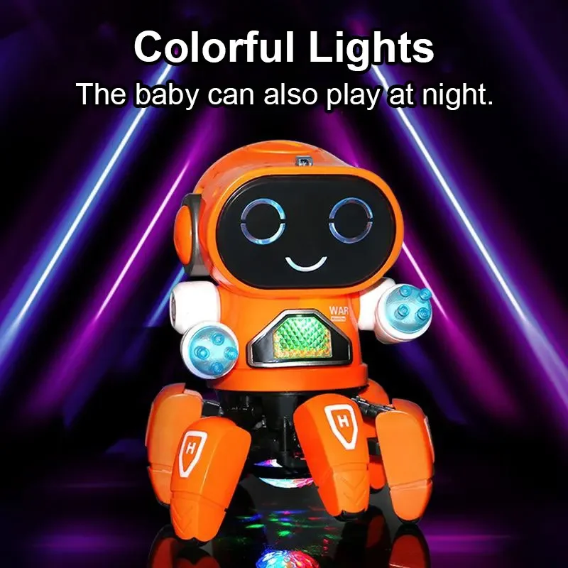 Electric Smart Robot That Can Sing And Dance For Children Baby Toys For Boys And Girls Christmas Halloween Thanksgiving Gifts