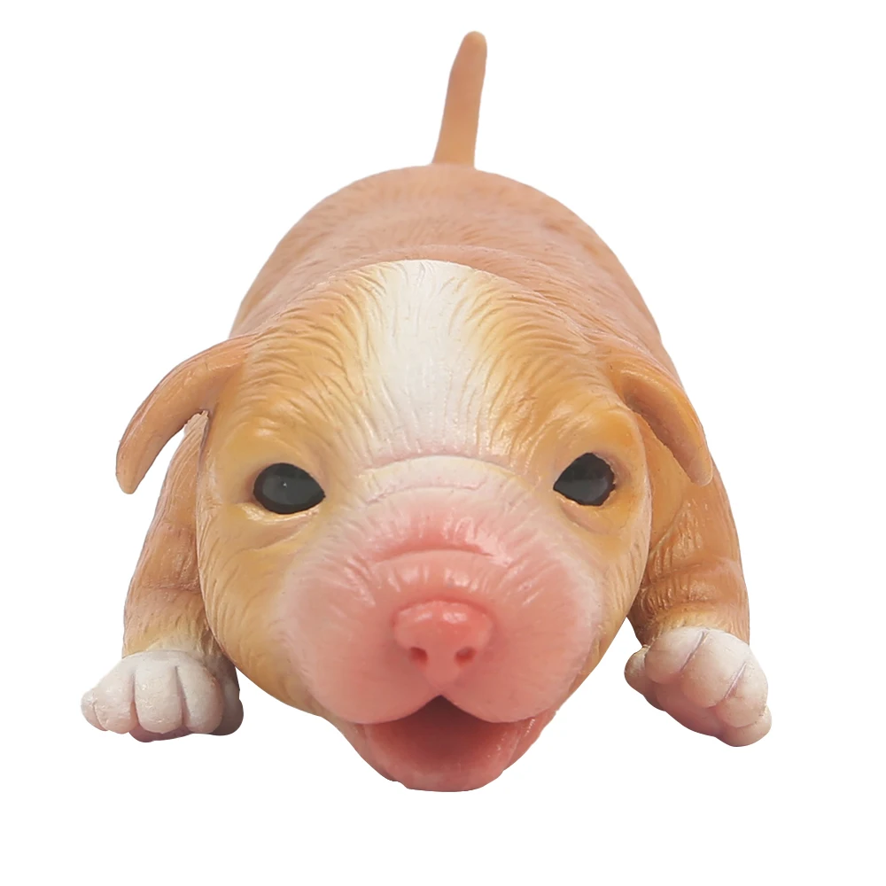 IVITA 18CM 100% Full Silicone Reborn Dog Doll with Eye Soft Silicone Realistic Collectible Art Toys for Children Christmas Gift IVITA 18CM 100% Full Silicone Reborn Dog Doll with Eye Soft Silicone Realistic Collectible Art Toys for Children Christmas Gift