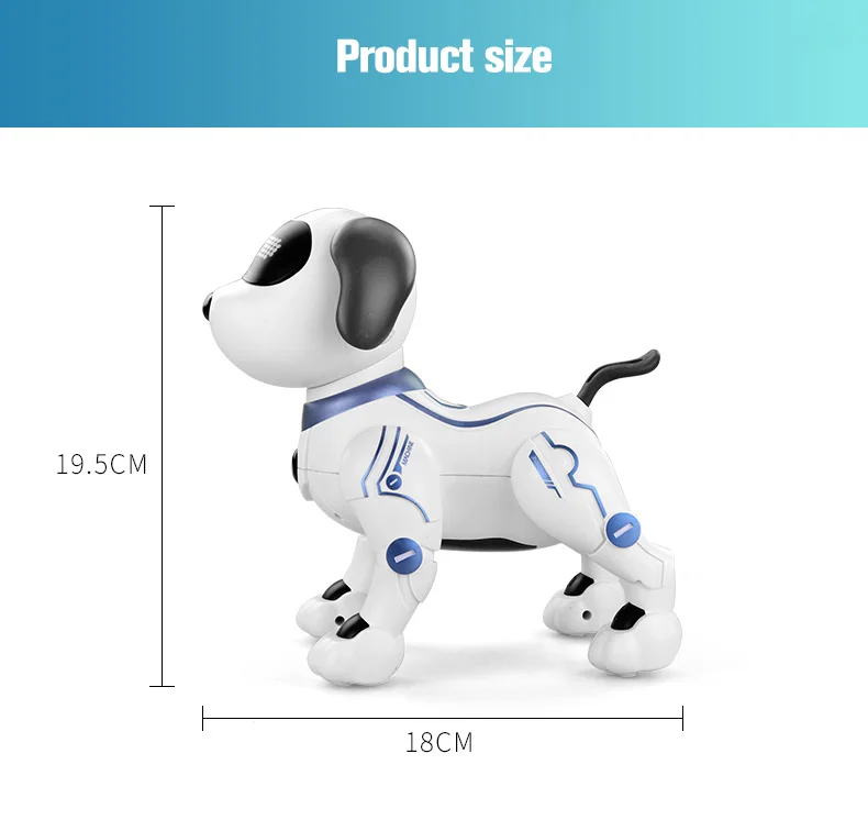 Intelligent Stunt Dog Robot Dog Singing Dancing Electric Pet Remote Control Pet Dog Touch Sensitive Interaction Children's Toys Intelligent Stunt Dog Robot Dog Singing Dancing Electric Pet Remote Control Pet Dog Touch Sensitive Interaction Children's Toys
