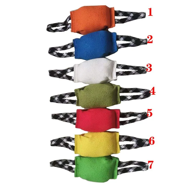 Pet Dog Bite Resistance Toys Thick Hemp Dogs Bite Toy Training Tugs Pillow Nylon Rope Double Handle Pet Training Supplies