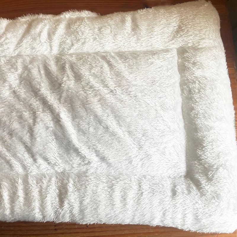 Pet Sleeping Mat Warm Dog Bed Soft Fleece Pet Blanket Cat Litter Puppy Sleep Mat Lovely Mattress Cushion for Small Large Dogs
