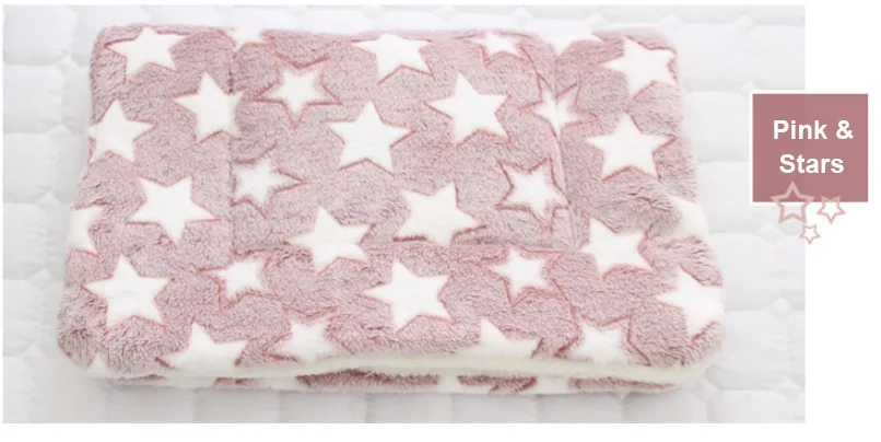 Pet Sleeping Mat Warm Dog Bed Soft Fleece Pet Blanket Cat Litter Puppy Sleep Mat Lovely Mattress Cushion for Small Large Dogs