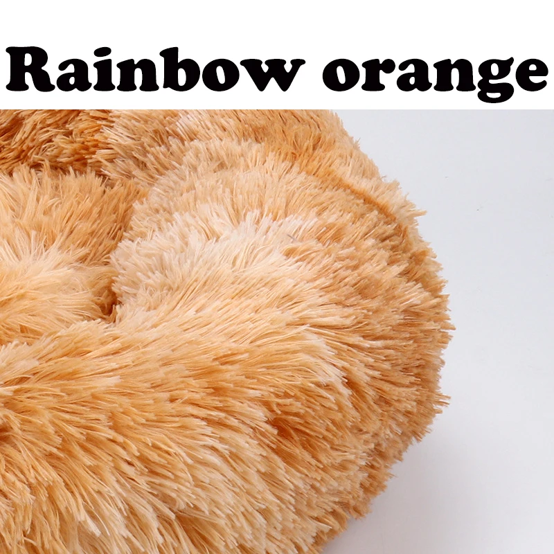 Soft Long Plush Pet Cat Bed House Cats Dog Mat Winter Warm Square Sleeping Dogs Puppy Nest Pet Cushion Portable For Pet Cats Bed
