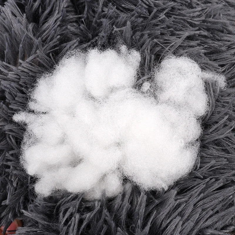Soft Long Plush Pet Cat Bed House Cats Dog Mat Winter Warm Square Sleeping Dogs Puppy Nest Pet Cushion Portable For Pet Cats Bed